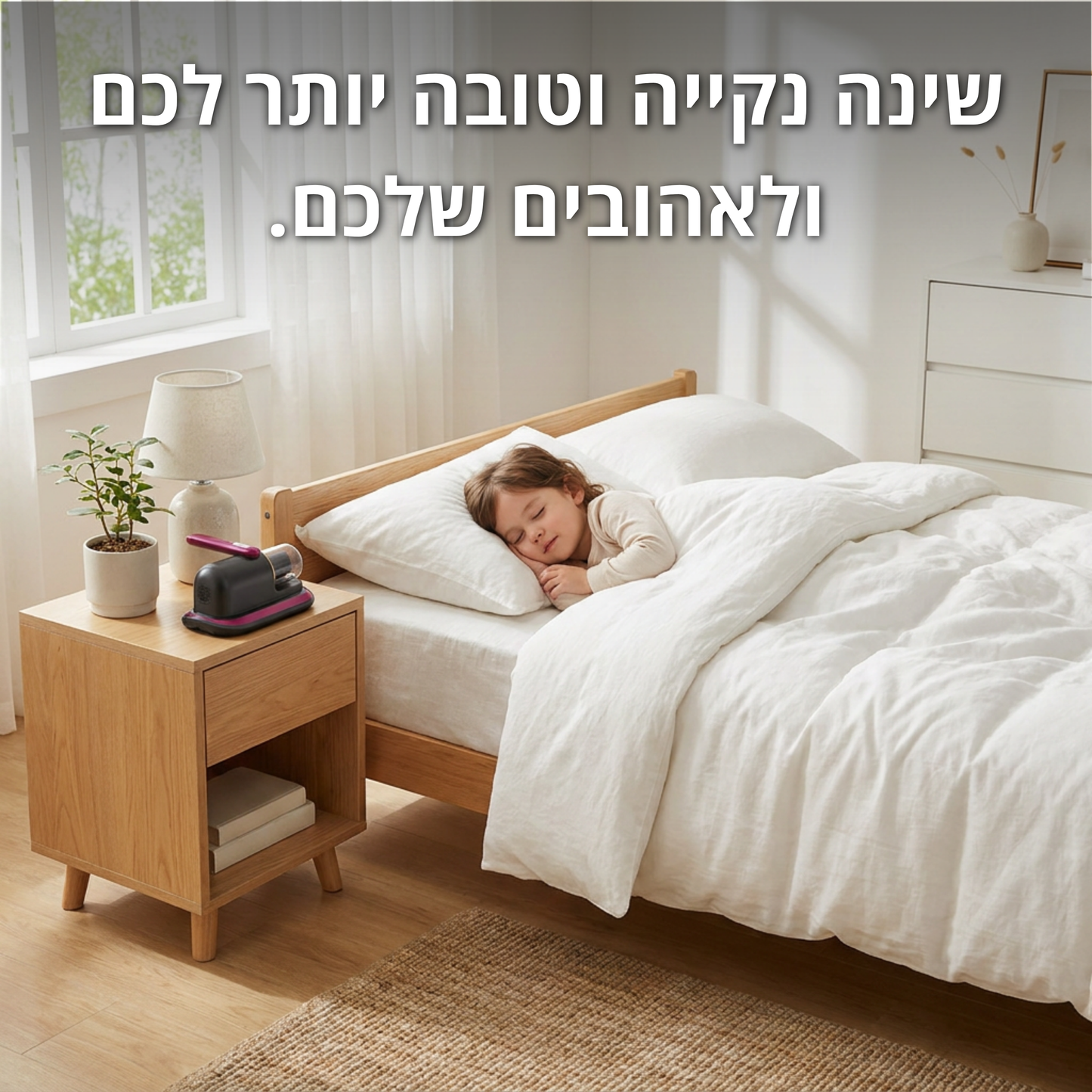 שואב האבק לבדים של סלורה